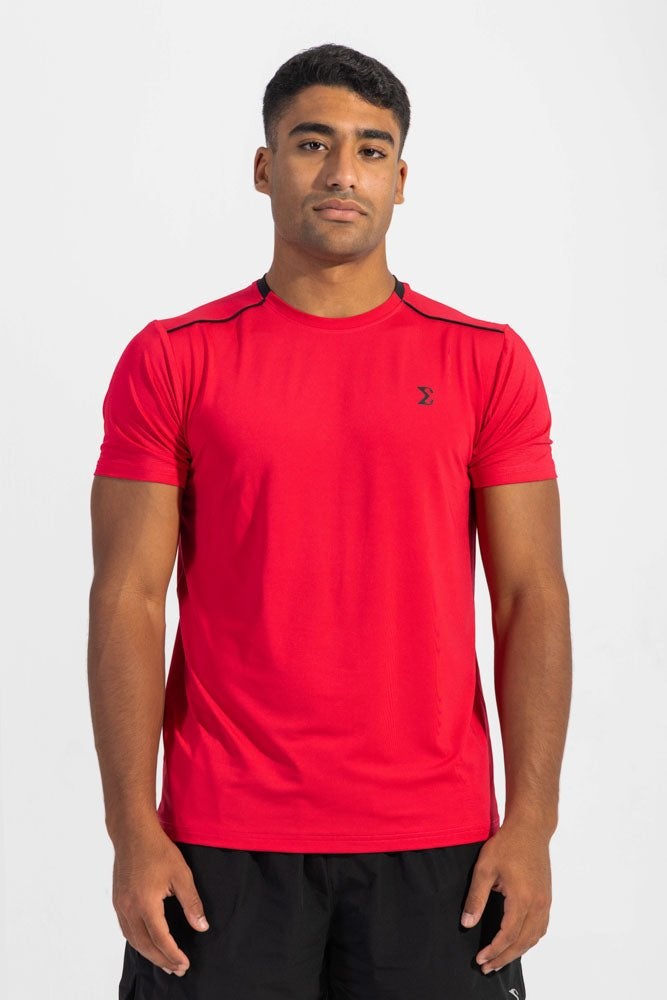 SIGMA FIT Flame Scarlet Racket Sports Tee - Image 1